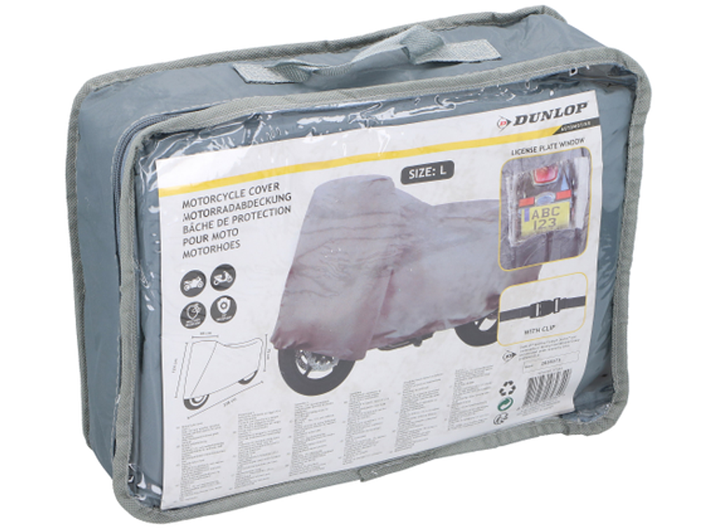 Dunlop motorcycle cover