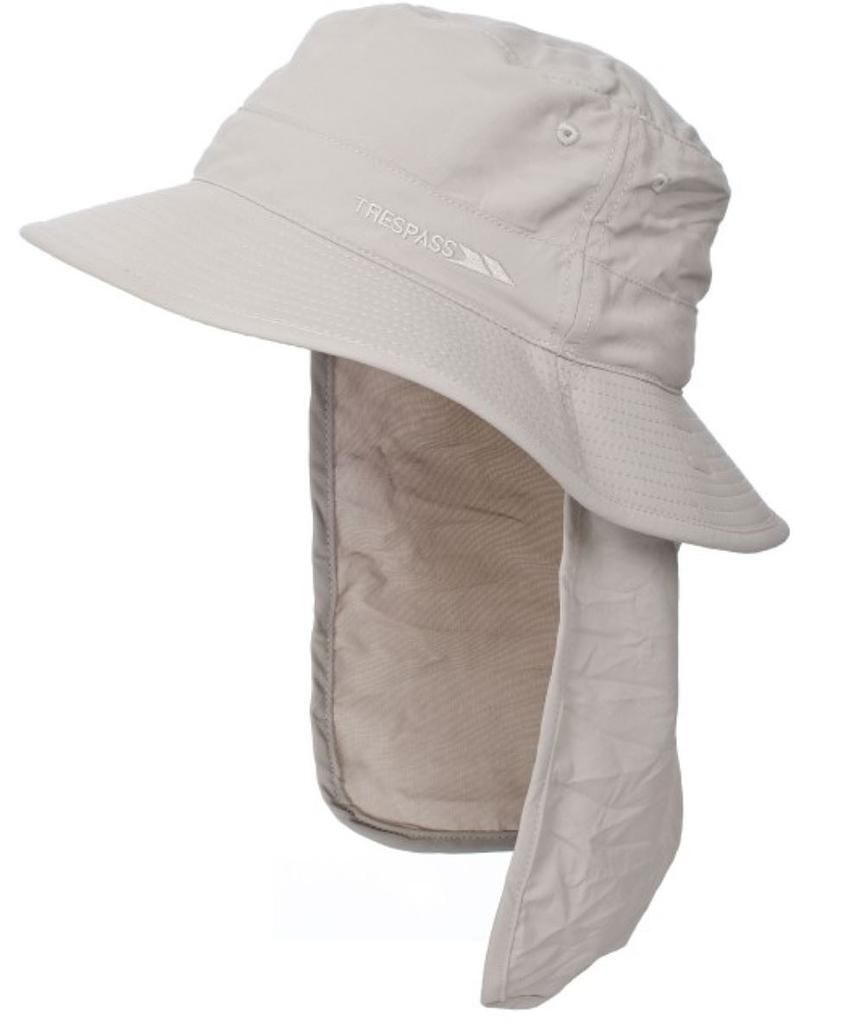 Trespass Bearing - unisex sun hat with neck protection