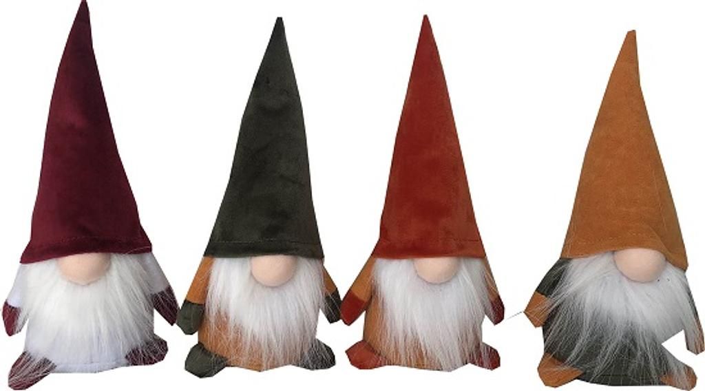 CHAMP Gnome Decorative Figurine in Earth Tones