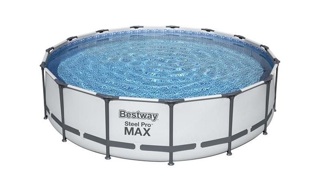 Bestway Steel Pro MAX Pool Set mit Filterpumpe