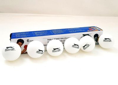 Slazenger 6 table tennis balls