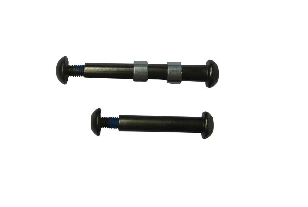 Hudora 1 axle bolt set front/rear with spacer (EOL)