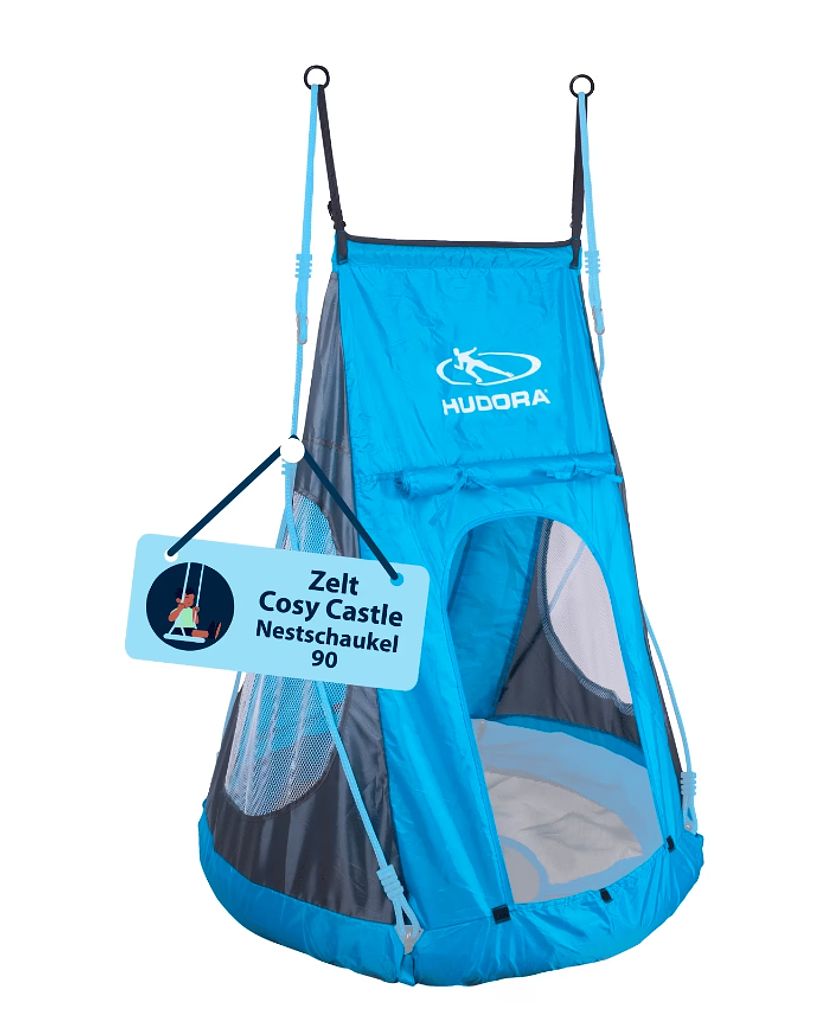 Hudora Cosy Castle tent for nest swing 90