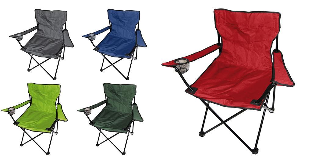 Kynast Angler's Chair Folding Armchair with Drink Holder