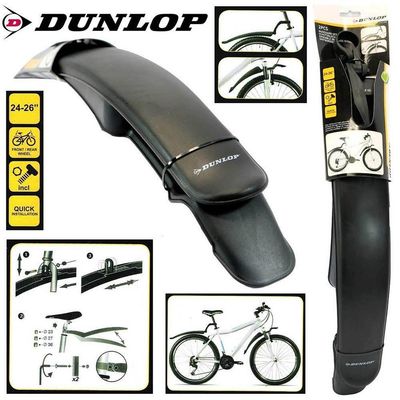 Dunlop mudguard set, 2 pieces.