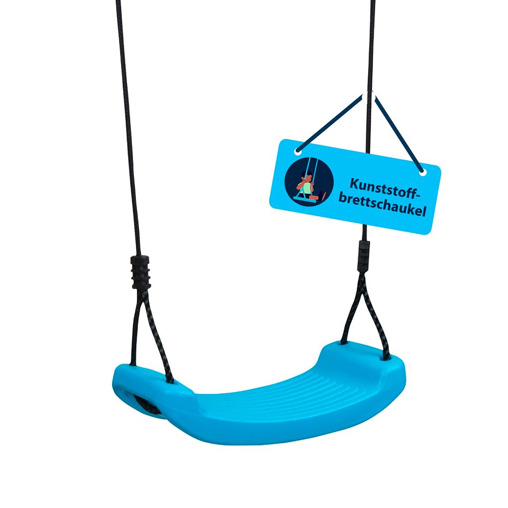Hudora plastic board swing