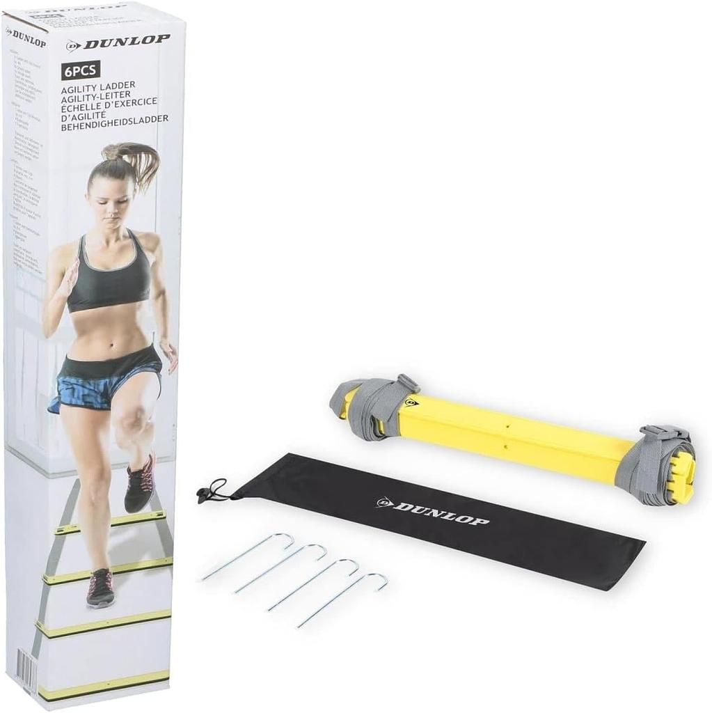 Dunlop Agility Ladder 6-piece set