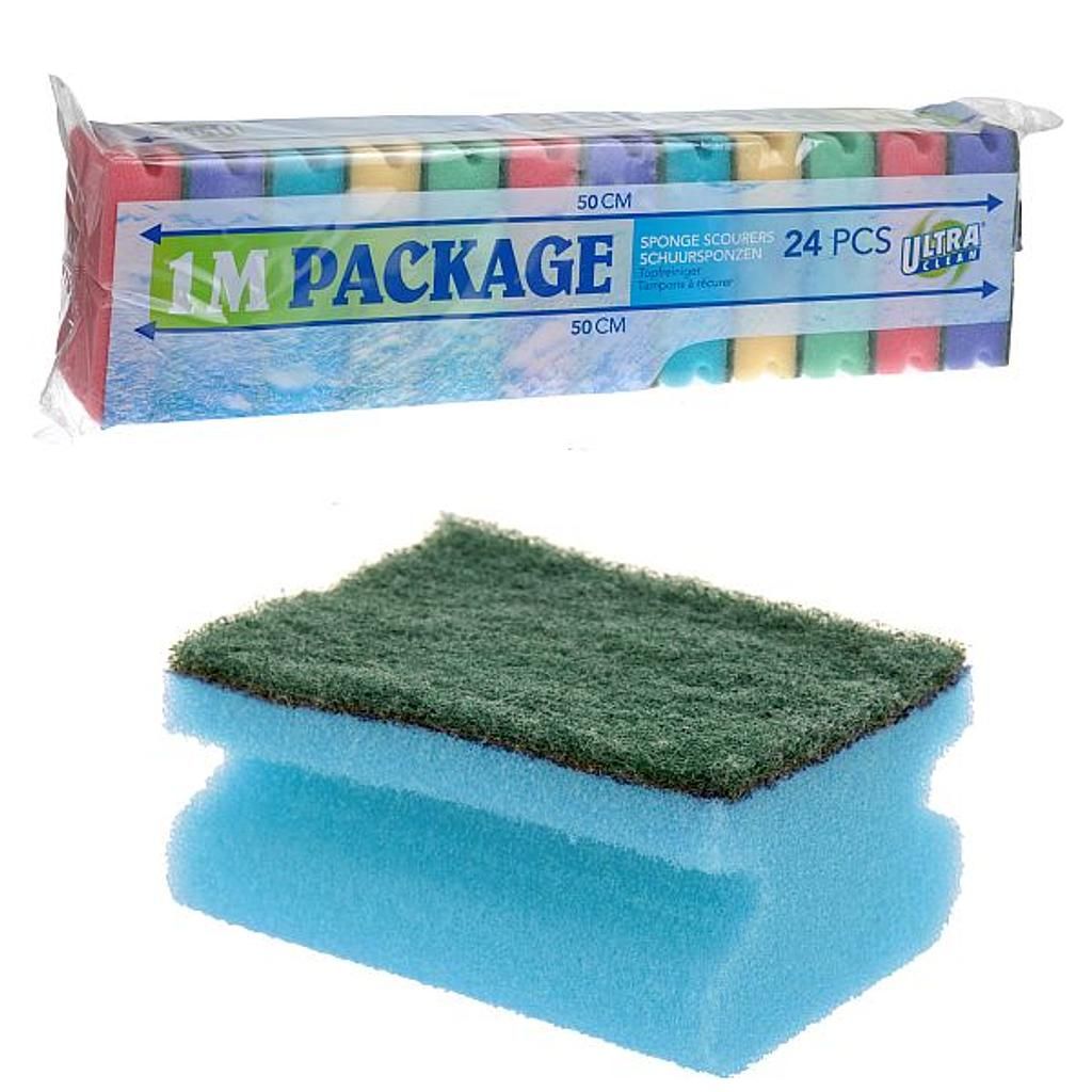 ultra clean sponge 24-piece set