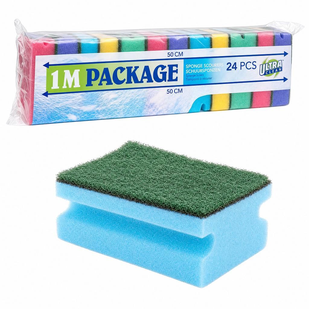ultra clean sponge 24-piece set