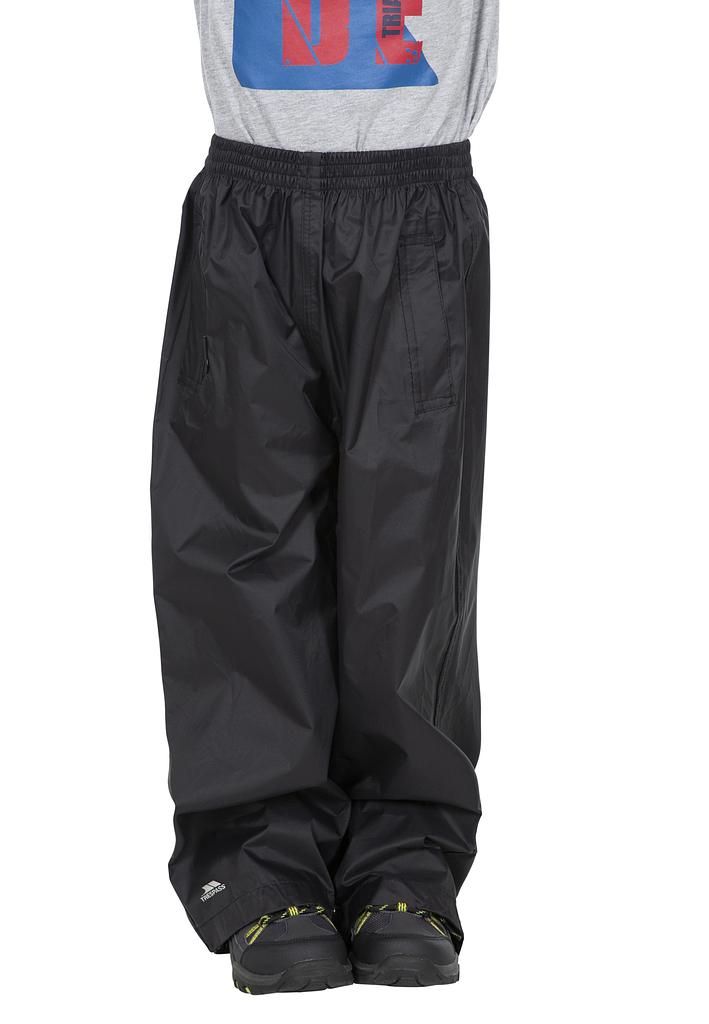 Trespass QIKPAC children's rain pants