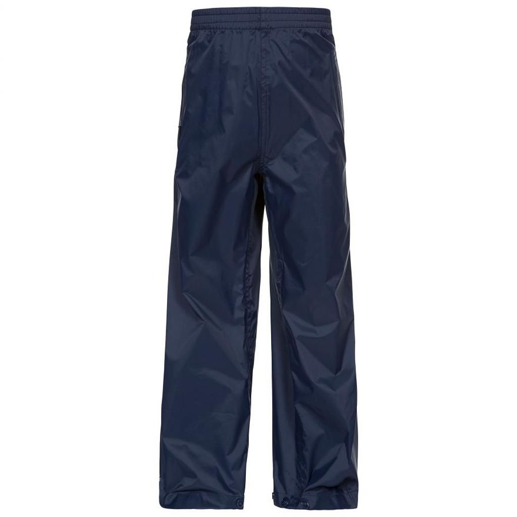 Trespass QIKPAC children's rain pants