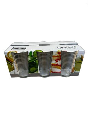 Dobman Drinking Glasses 6-Pack