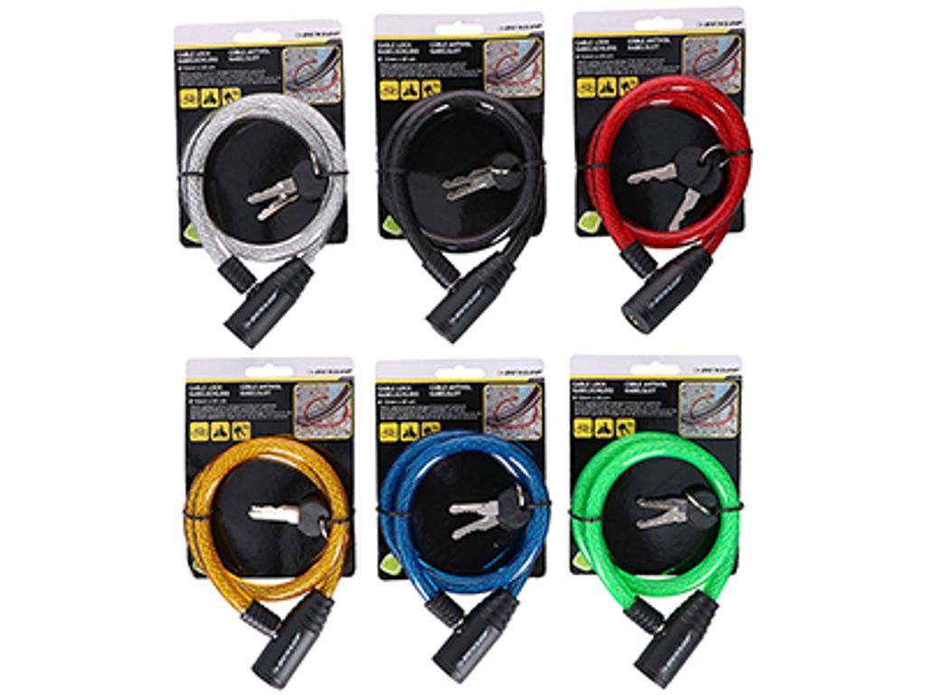 Dunlop cable lock 12x650mm