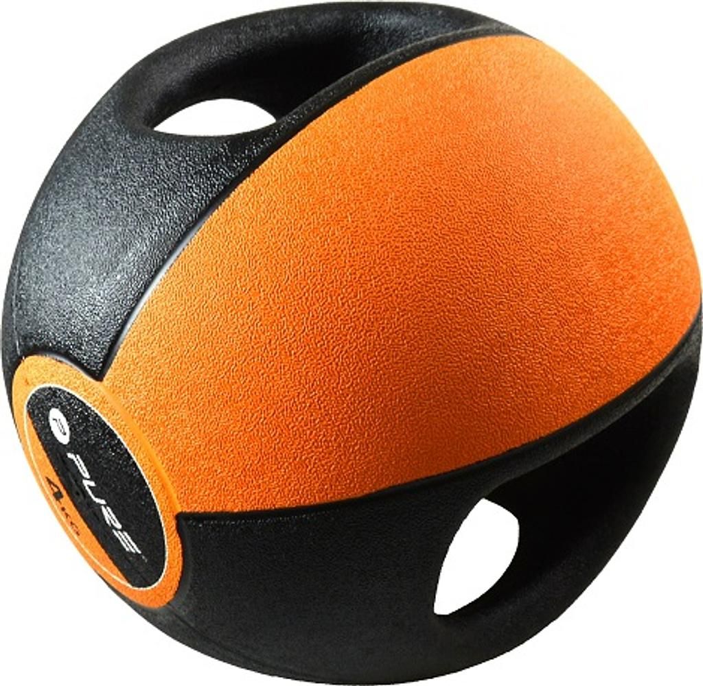 Pure2improve medicine ball with handles
