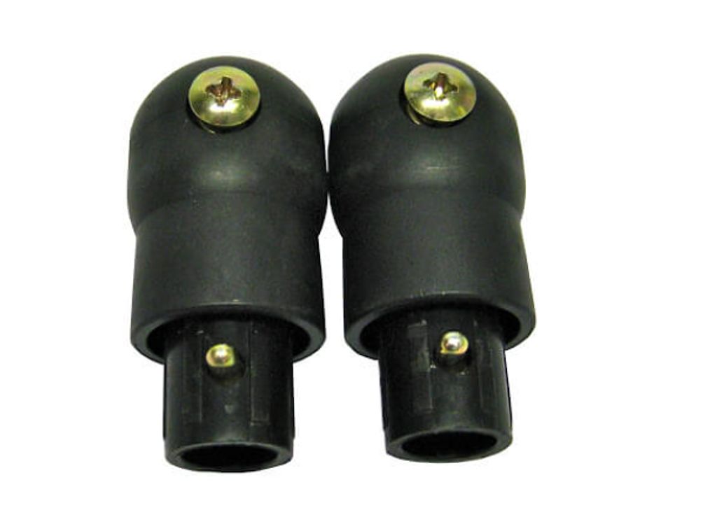 Hudora 2 end caps for 4Square trampoline