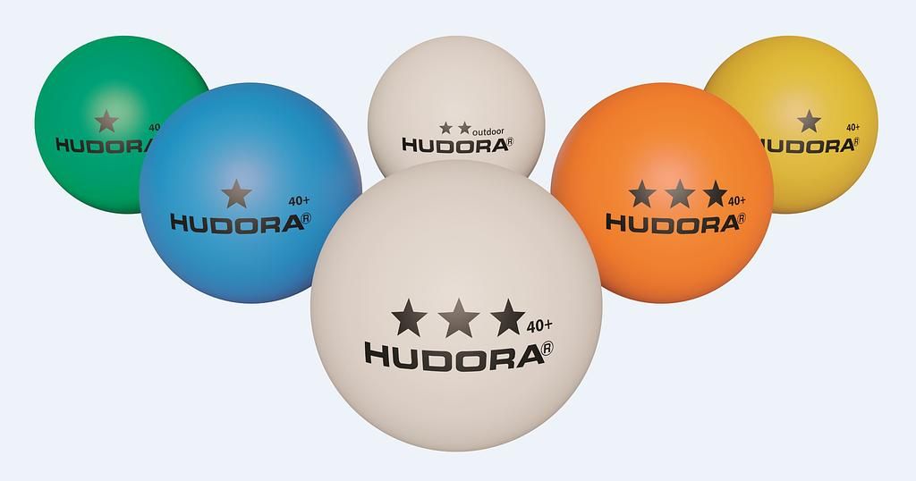Hudora Table Tennis Ball Mix Training