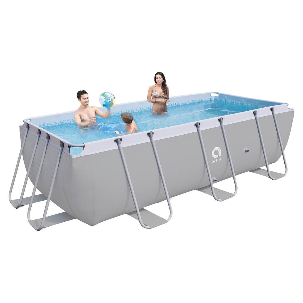 Jilong Rectangular Frame Pool Set