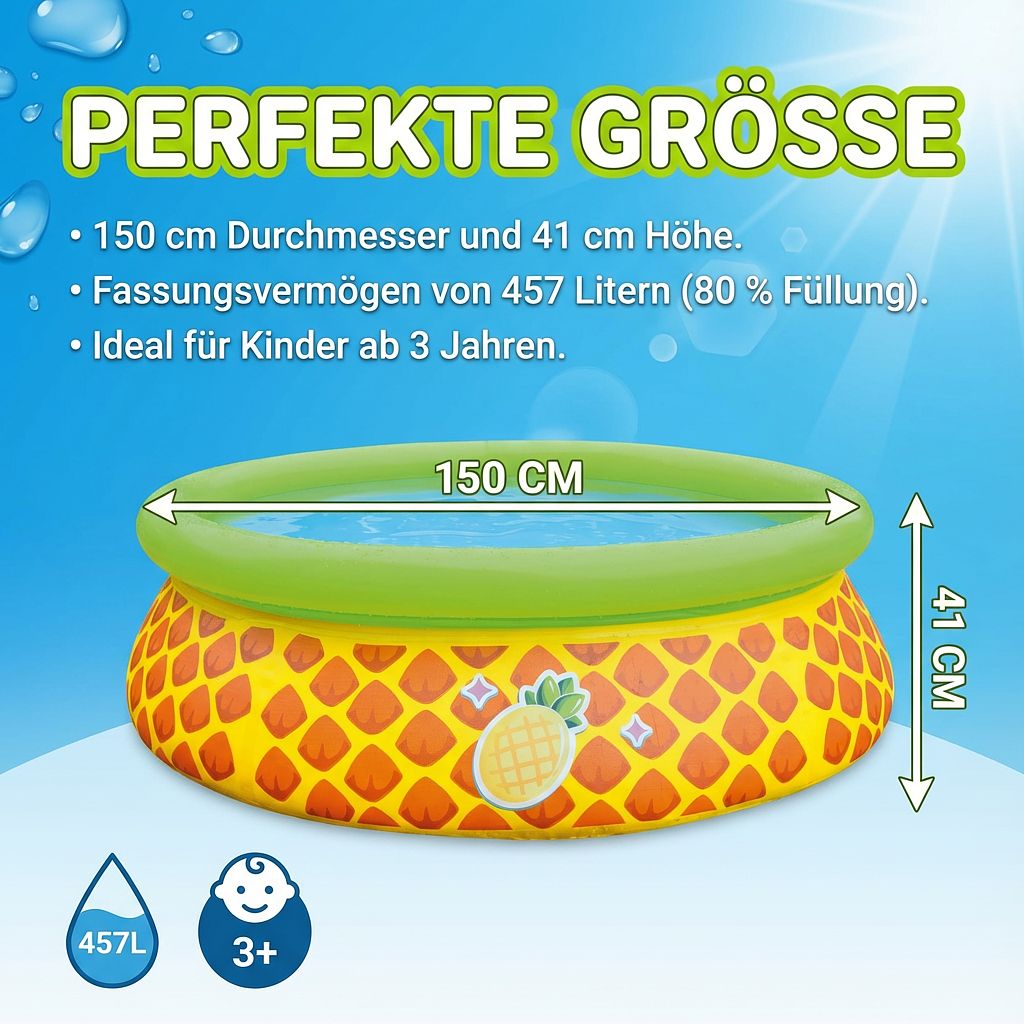 Jilong Children's Pool "Pineapple"