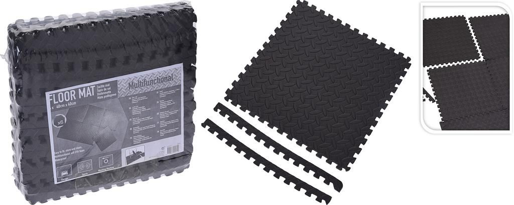 Free and Easy EVA floor protection mats, set of 6.