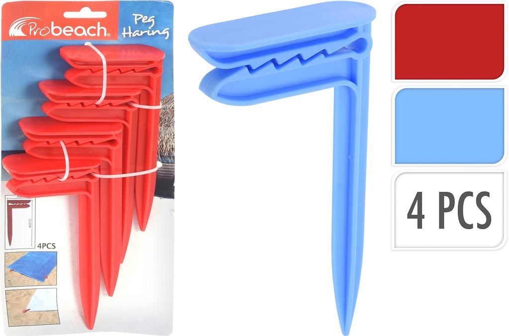 Probeach Multi-Purpose - Set of 4 Tent Pegs