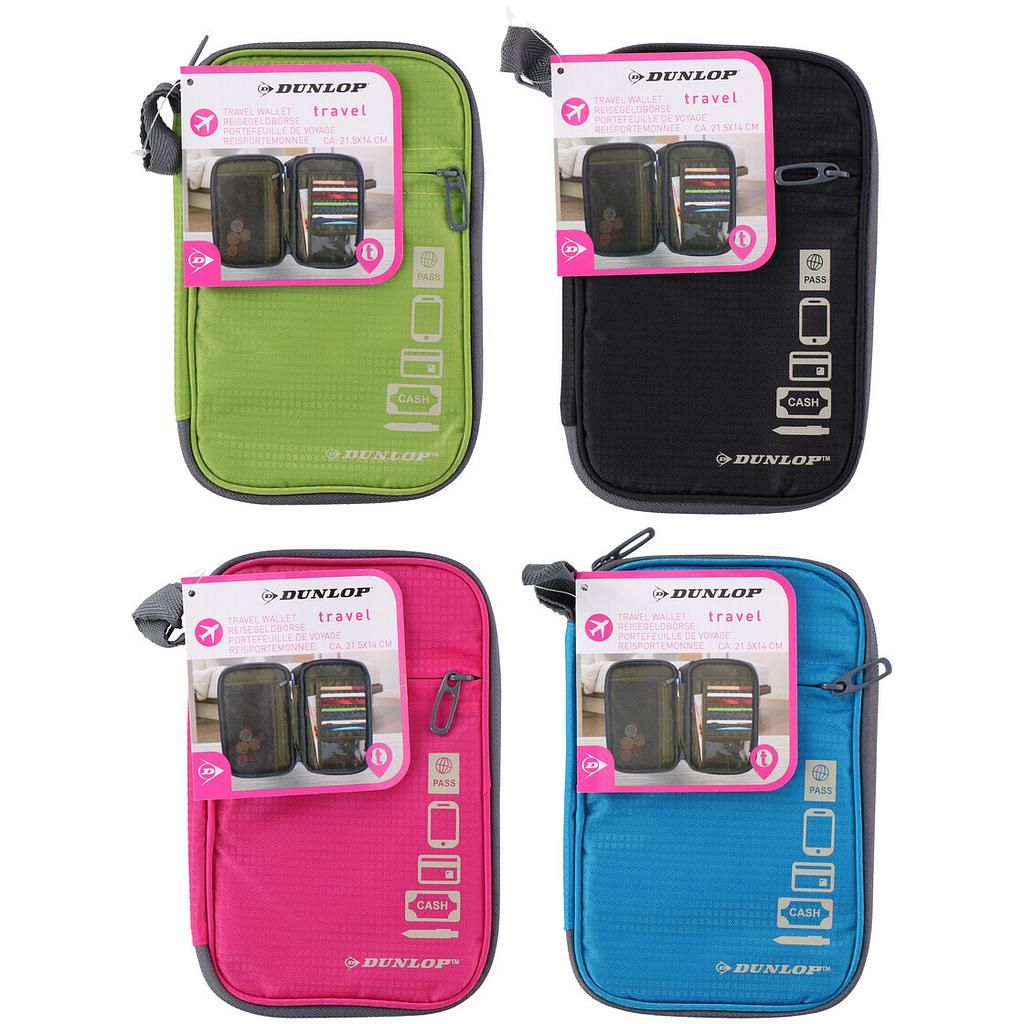 Dunlop travel wallet
