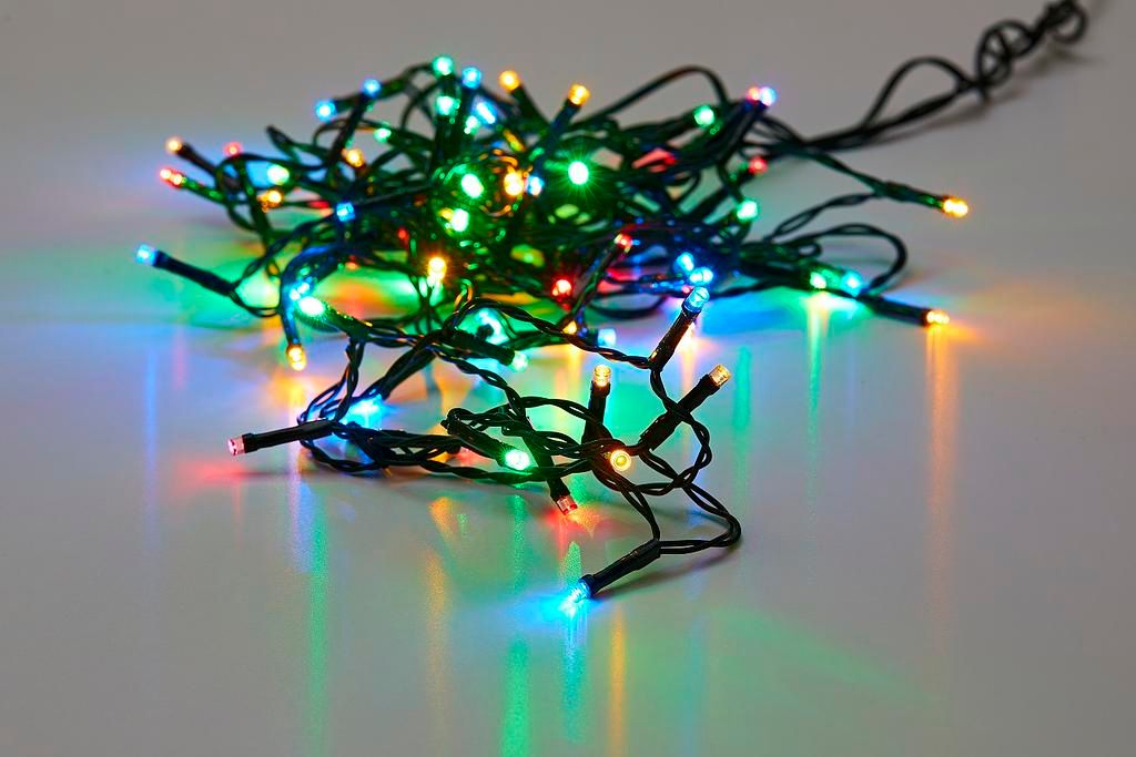 X-Mas Lichterkette 24 LED mit Timer