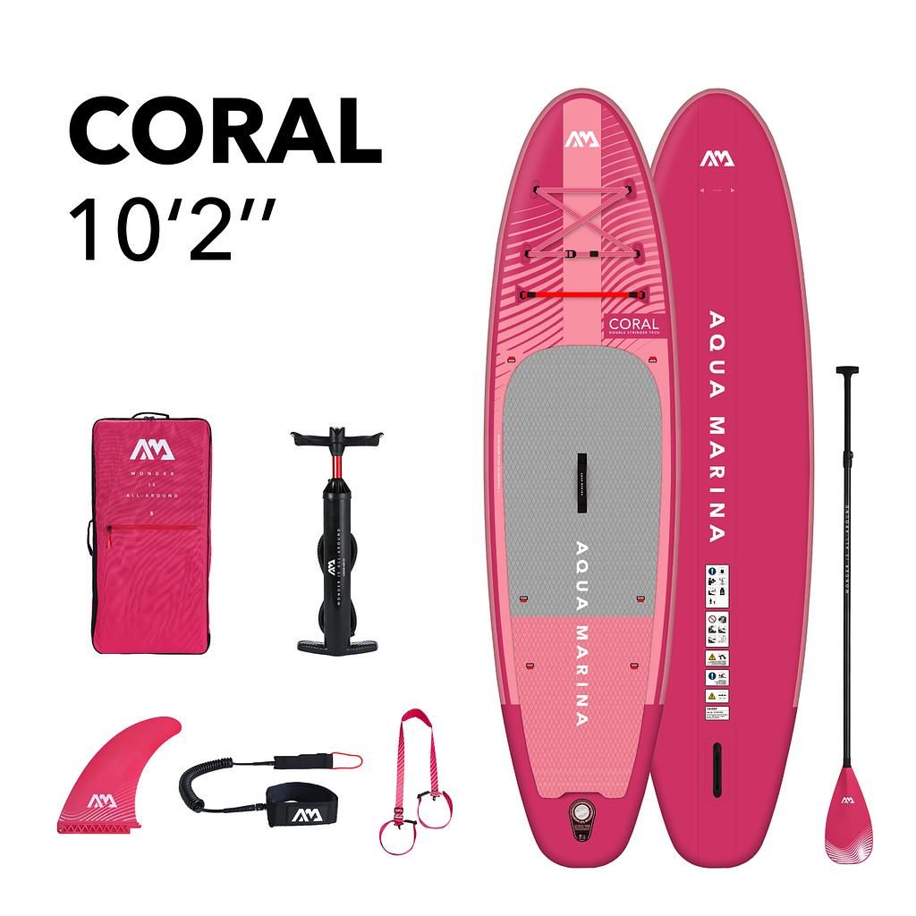 Aqua Marina Advanced All-Around iSUP Coral