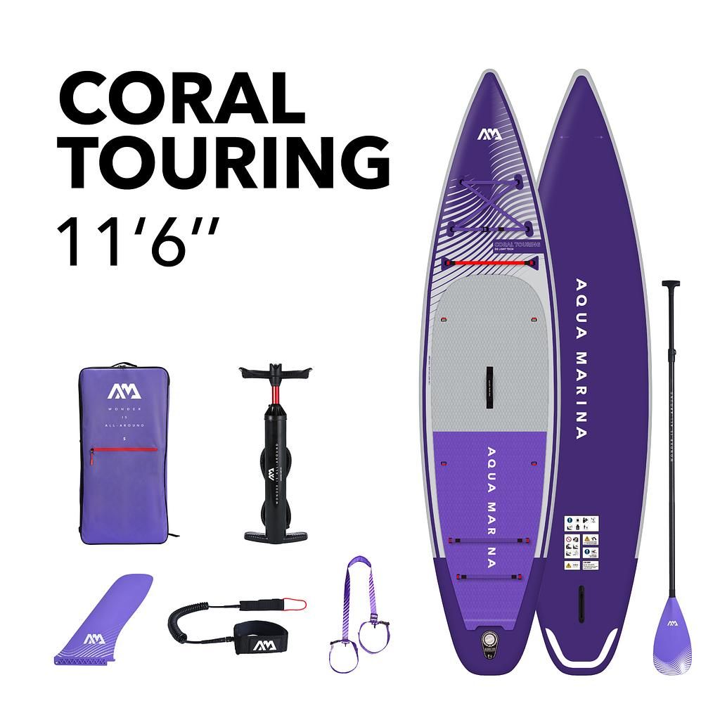 Aqua Marina Touring iSUP Coral Touring (Night Fade)