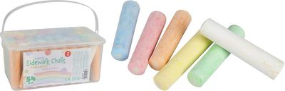 CHAMP Jumbo Street Chalk, 54 pieces