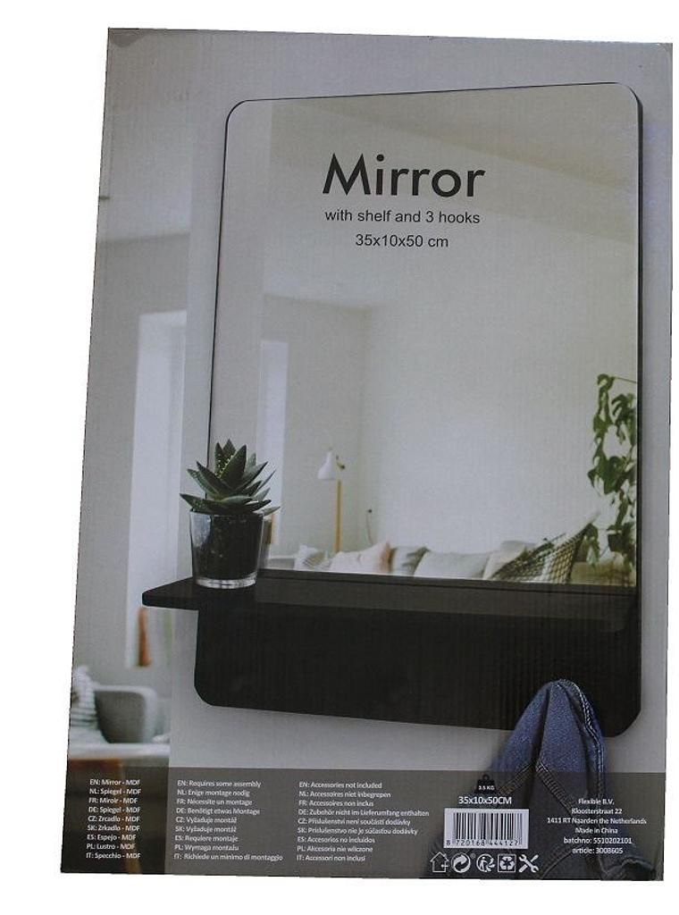 CHAMP mirror with storage