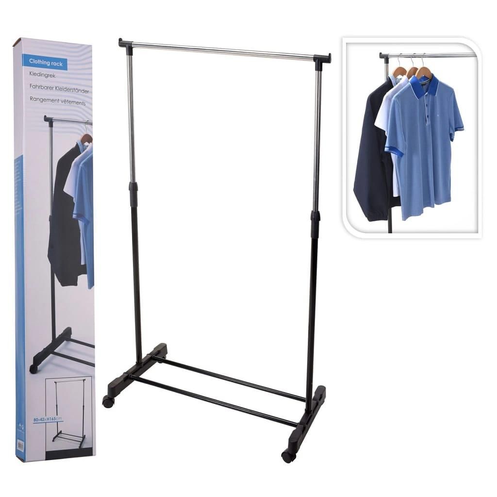 Storage solutions Rolling clothes rack, adjustable