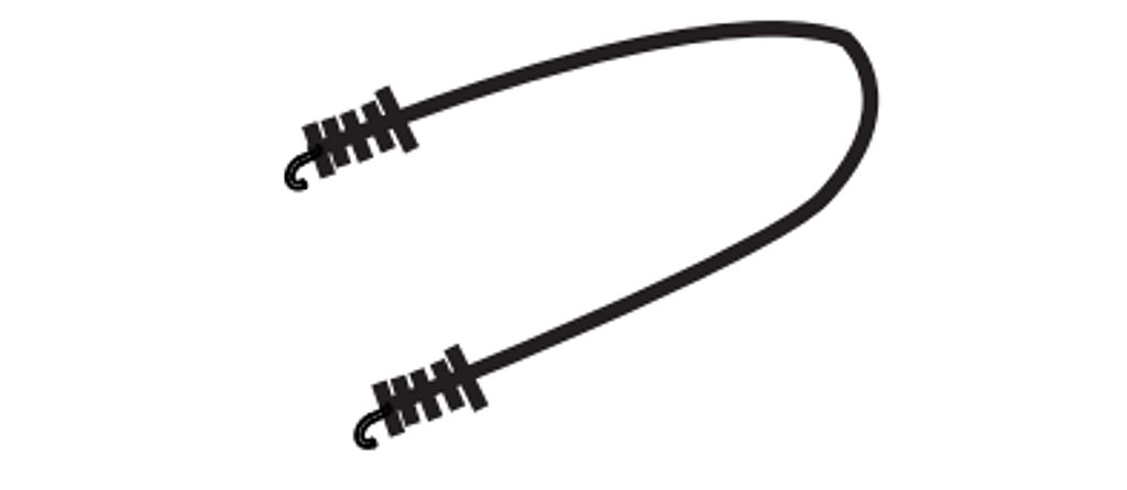 Hudora 1 Set Elastic Cord for 4Square Trampoline