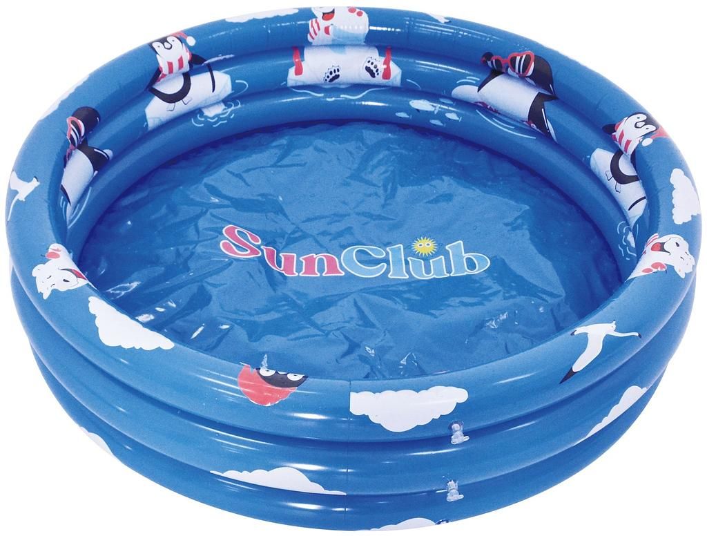 Jilong 3-ring pool with penguin