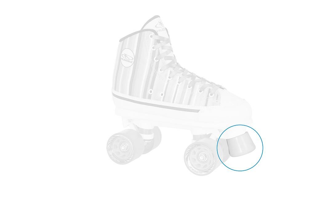 Hudora 1 stopper with screw and washer for roller skates
