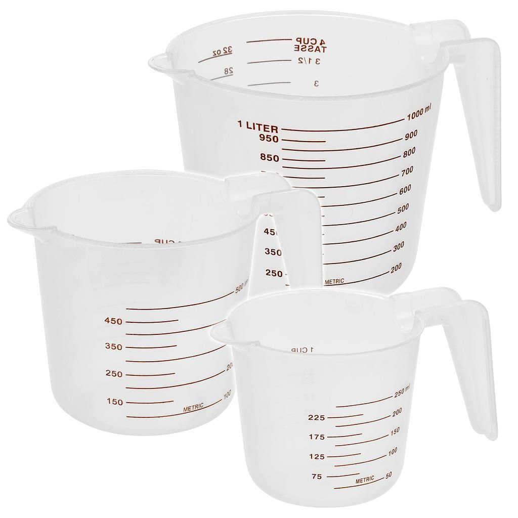 Cuisine Elegance 3-piece measuring cup set