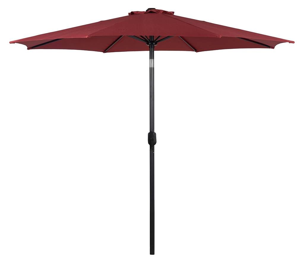 Kynast center pole parasol with crank and tilt function