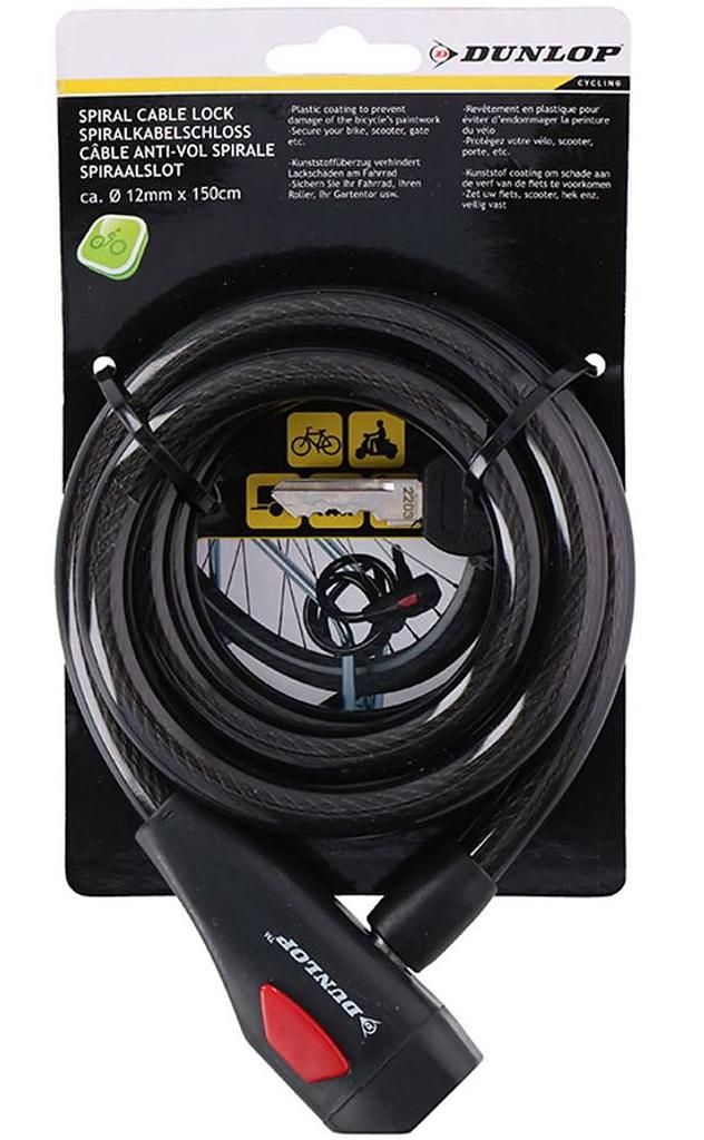 Dunlop spiral cable lock