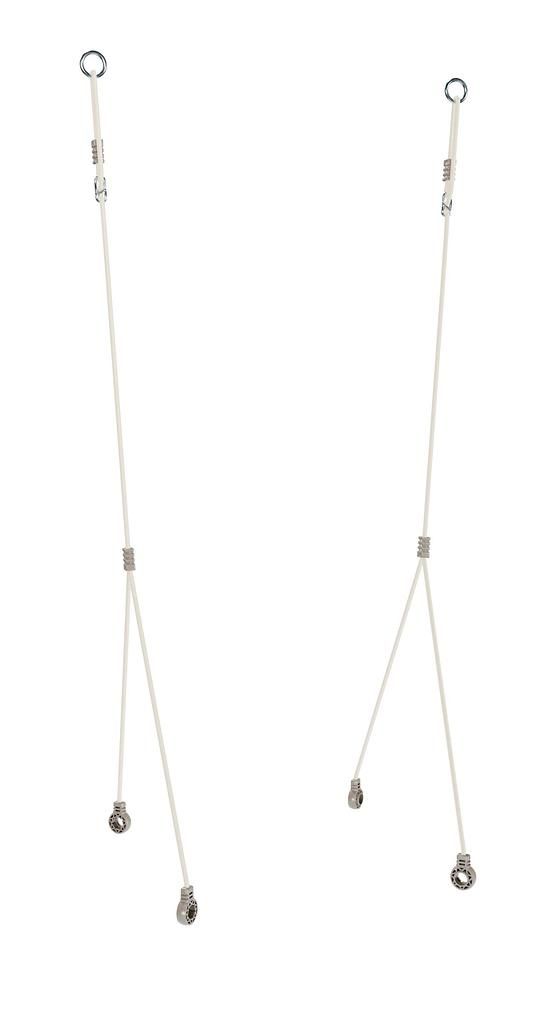 Hudora 2 ropes for nest swing lounge 90 cm