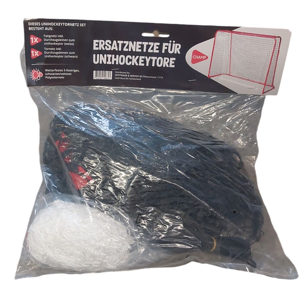 CHAMP Unihockey Goal Net Set