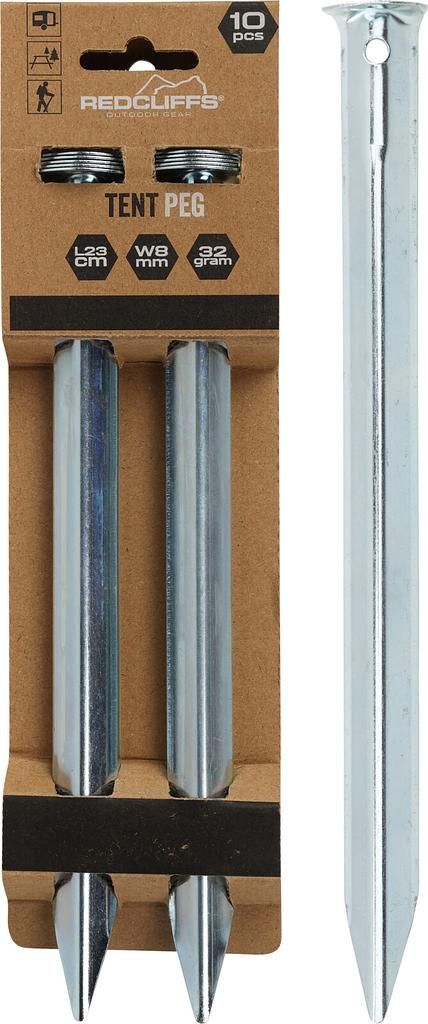 Redcliffs V-peg set of 10 pieces.