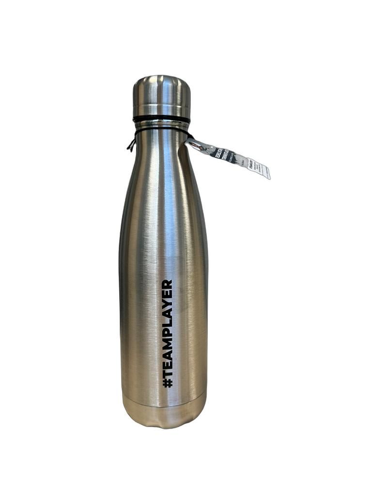 Teamplayer stainless steel water bottle