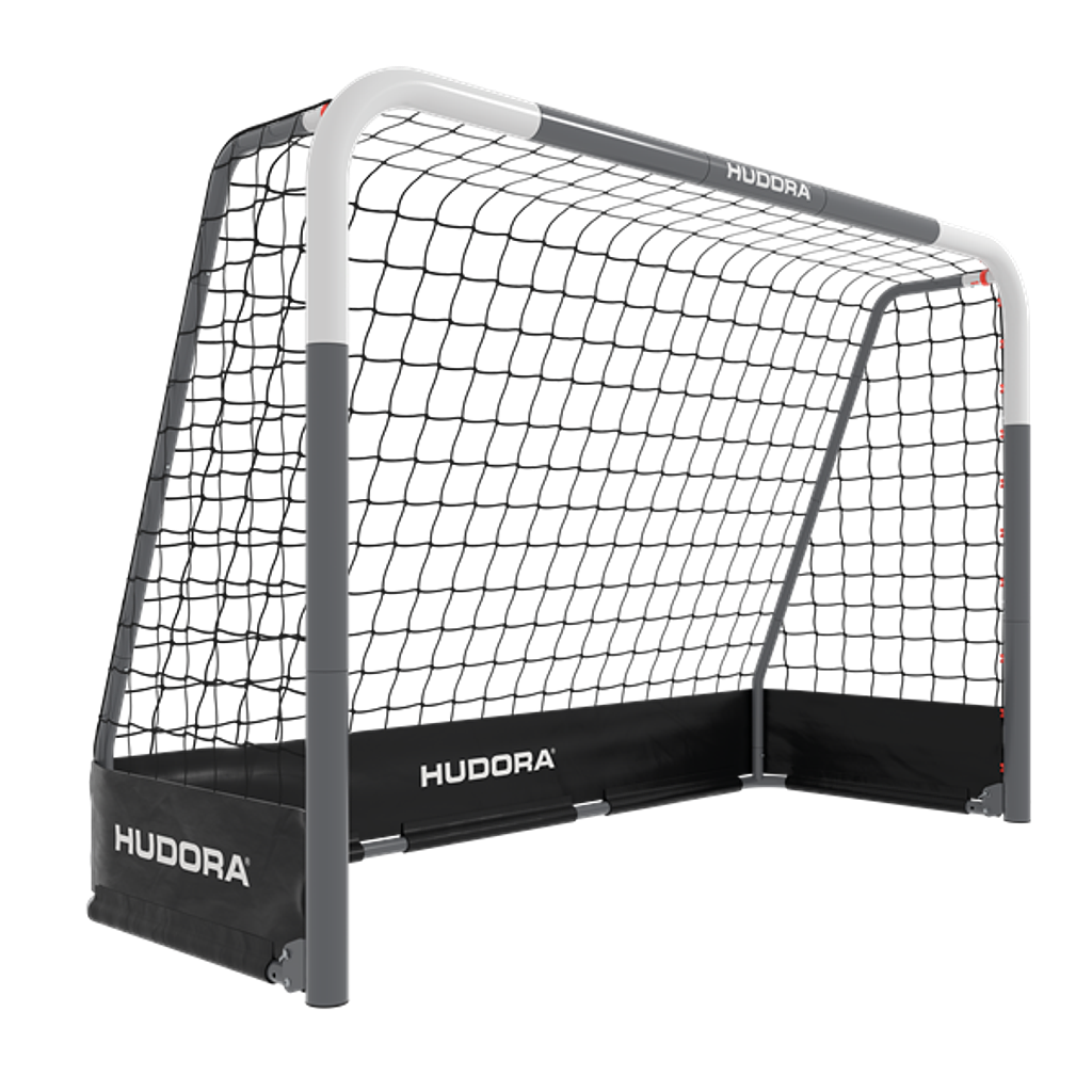 Hudora soccer goal Roco 240 with goal wall