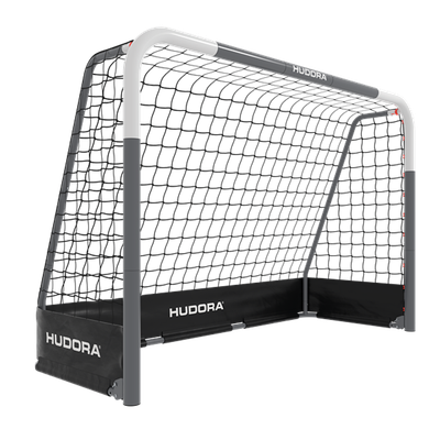 Hudora soccer goal Roco 240 with goal wall