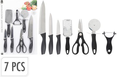 Excellent Houseware 7-piece knife set