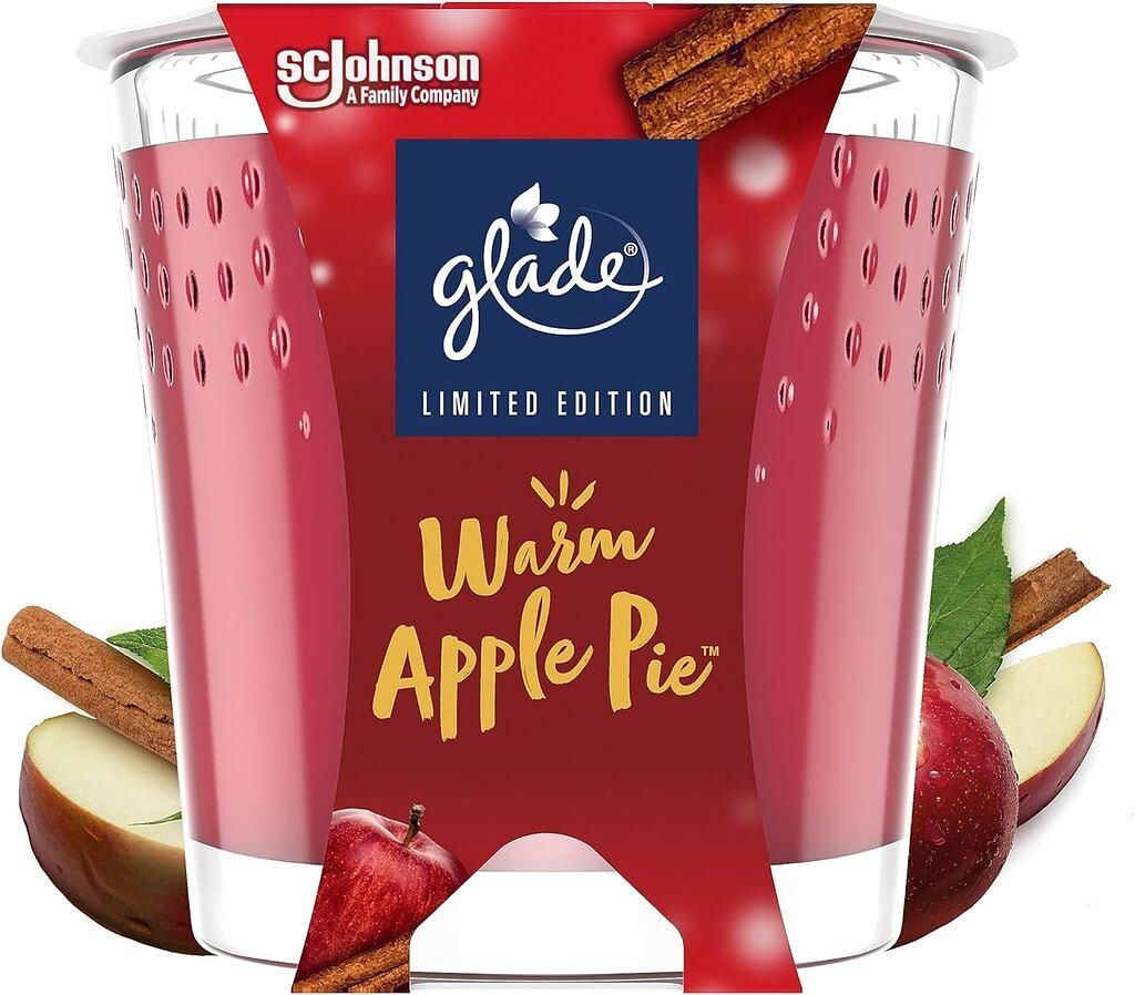 Glade scented candle