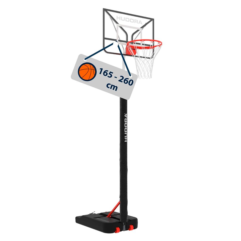 Hudora basketball stand Roco 205/260