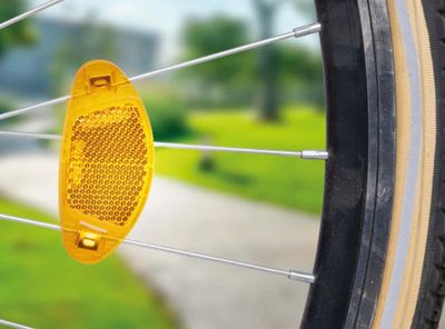 Dunlop spoke reflectors
