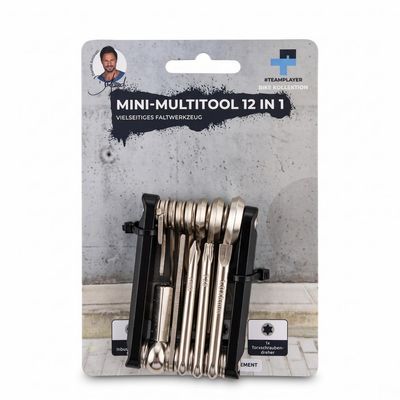 Teamplayer Mini Multitool 12in1 Versatile Folding Tool