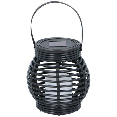 Grundig Solar LED Lantern with Flame Effect