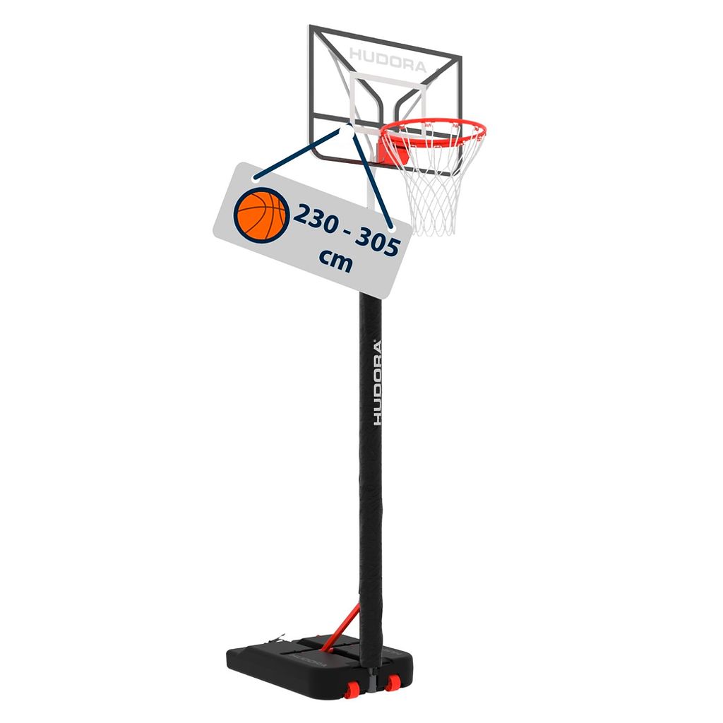 Hudora basketball stand Roco 305